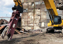 Stahl-Schrottscheren Hydra Ram HSS 4000 R