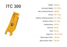 Stahl-Schrottscheren Italdem ITC 300