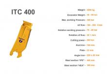 Stahl-Schrottscheren Italdem ITC 400