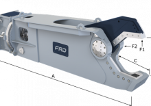 Stahl-Schrottscheren FRD VR-150ER-3