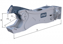 Stahl-Schrottscheren FRD VR-200ER-3