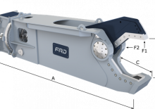 Stahl-Schrottscheren FRD VR-40ER-3