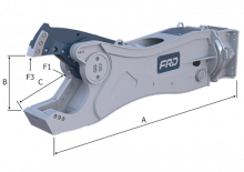 Stahl-Schrottscheren FRD VR-4ER 