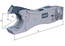 Stahl-Schrottscheren FRD VR-7ER  