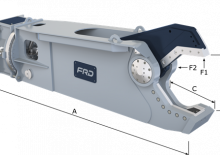 Stahl-Schrottscheren FRD VR-80ER-3