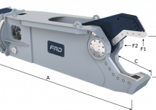 Stahl-Schrottscheren FRD VR40ER 