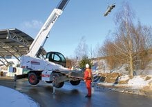 Teleskopen mit Oberwagen Bobcat TR40250