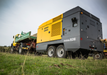 Stationäre Kompressoren - Diesel, Elektro, Benzin Atlas Copco DrillAir X28