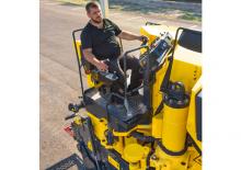 Straßenfertiger auf Ketten Bomag BM 1200/35