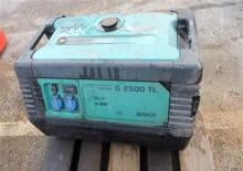 Stromerzeuger, Benzin Bosch G 2500 TL