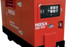 Stromerzeuger, Diesel Mosa GE 60 S-EAS