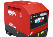 Stromerzeuger, Diesel Mosa GE 6500 SX/GS-EAS