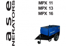 Stromerzeuger, Diesel Mase MPX 13