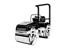 Tandem-Vibrowalzen Bomag BW 138 AD