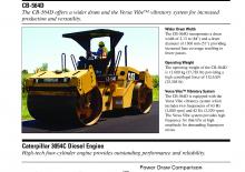 Tandem-Vibrowalzen Caterpillar CB-564D