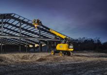 Teleskoparbeitsbühnen auf Rädern JCB T65D