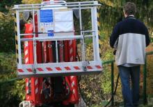 Gelenkarbeitsbühnen auf Raupen Ruthmann BLUELIFT B53
