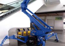 Gelenkarbeitsbühnen auf Raupen Ruthmann BLUELIFT B72