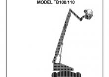 Teleskoparbeitsbühnen auf Rädern Terex Aerials TB 100