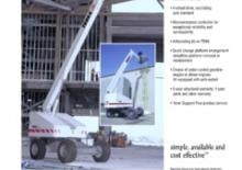 Teleskoparbeitsbühnen auf Rädern Terex Aerials TB 66