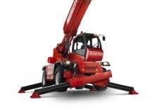 Teleskopen mit Oberwagen Manitou MRT 2150