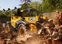 Teleskopen starr JCB 550-80 