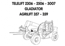 Teleskopen starr Terexlift Agri 357