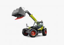 Teleskopen starr Claas Scorpion 741 