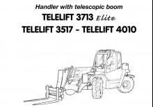 Teleskopen starr Terexlift Telelift 3517