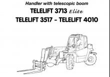 Teleskopen starr Terexlift Telelift 3713 Elite