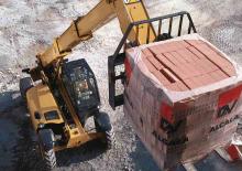 Teleskopen starr Caterpillar TH350B