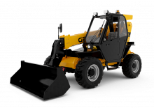 Teleskopen starr Gehl TX-408