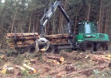 Tragschlepper Timberjack 1110 D