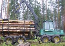 Tragschlepper Timberjack 1110