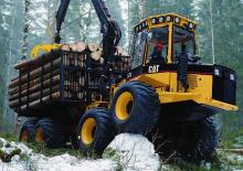 Tragschlepper Caterpillar 554