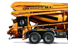 Autobetonpumpen CIFA Magnum MK 115/28 L