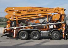 Autobetonpumpen CIFA MK28L-5