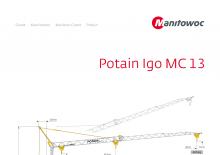 Turmkrane-LK-ud Potain IGO MC 13