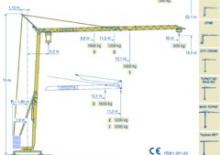 Turmkrane-LK-ud Potain HD 12 A