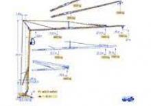 Turmkrane-LK-ud Potain HD 40 A