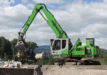 Umschlagmaschinen Sennebogen 821R E 