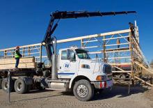 Verfahrbare Ladekrane Hiab XS 244 EP-4 HIDUO
