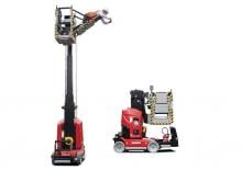 Senkrechtmast-Arbeitsbühnen Manitou 90 V´Air