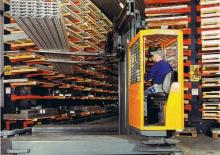 Mehrwege-Gabelstapler Elektro Baumann EVS 25/12/33