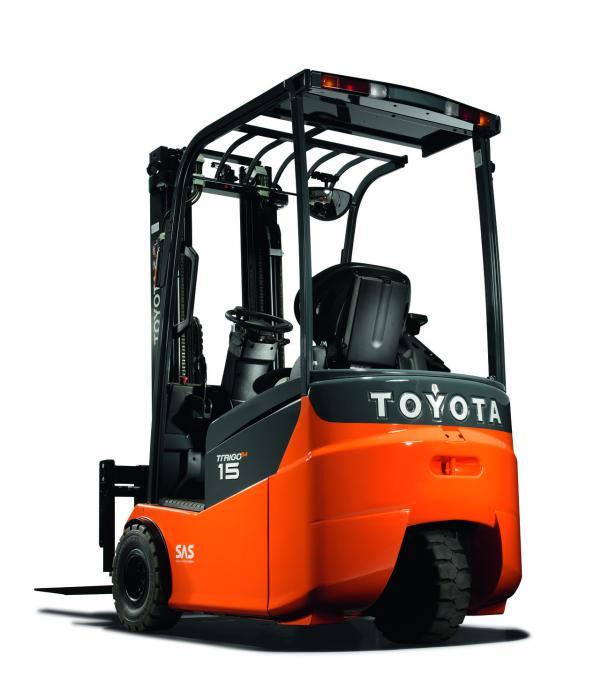 toyota electric forklift specs #7