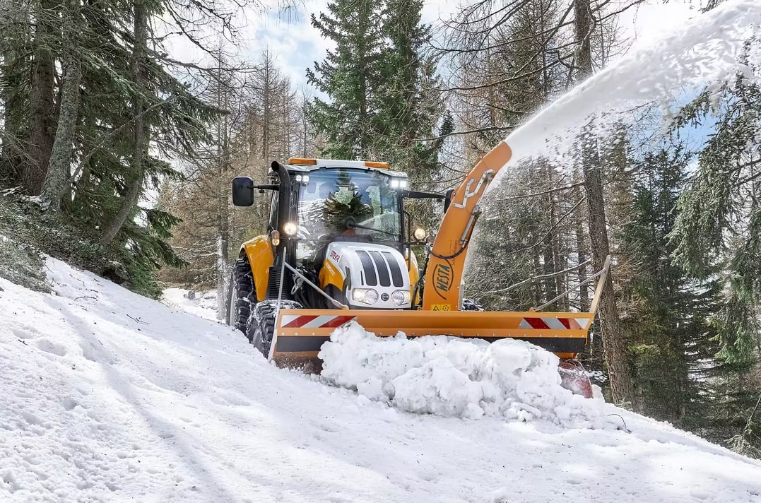 Steyr 4110 Multi Technische Daten des Allradtraktors (2020 - 2023 ...