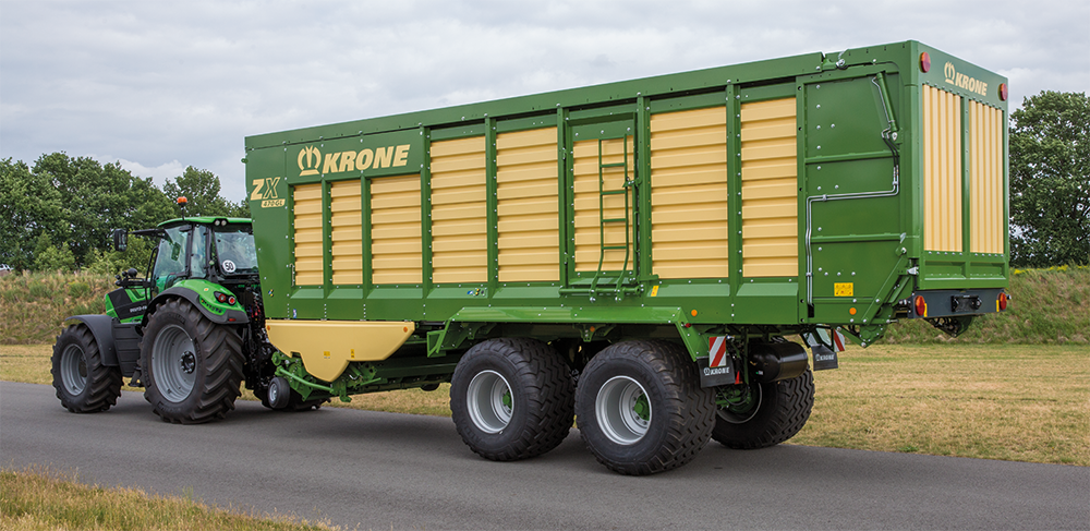 Krone ZX 470 GL Technische Daten, Datenblätter (2018-2022