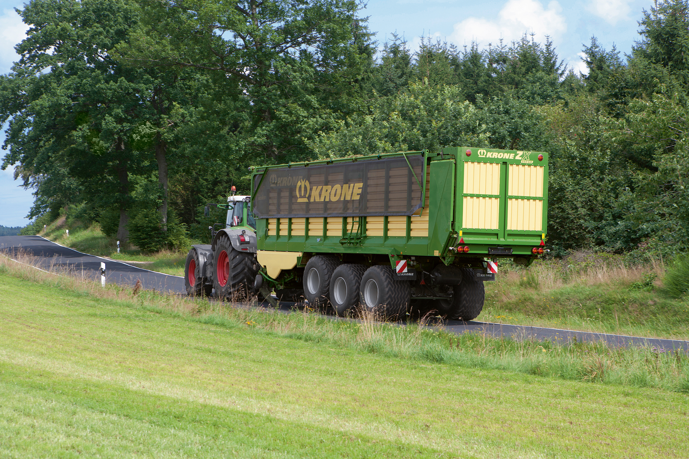 Krone ZX 560 GD Technische Daten, Datenblätter (2015-2018