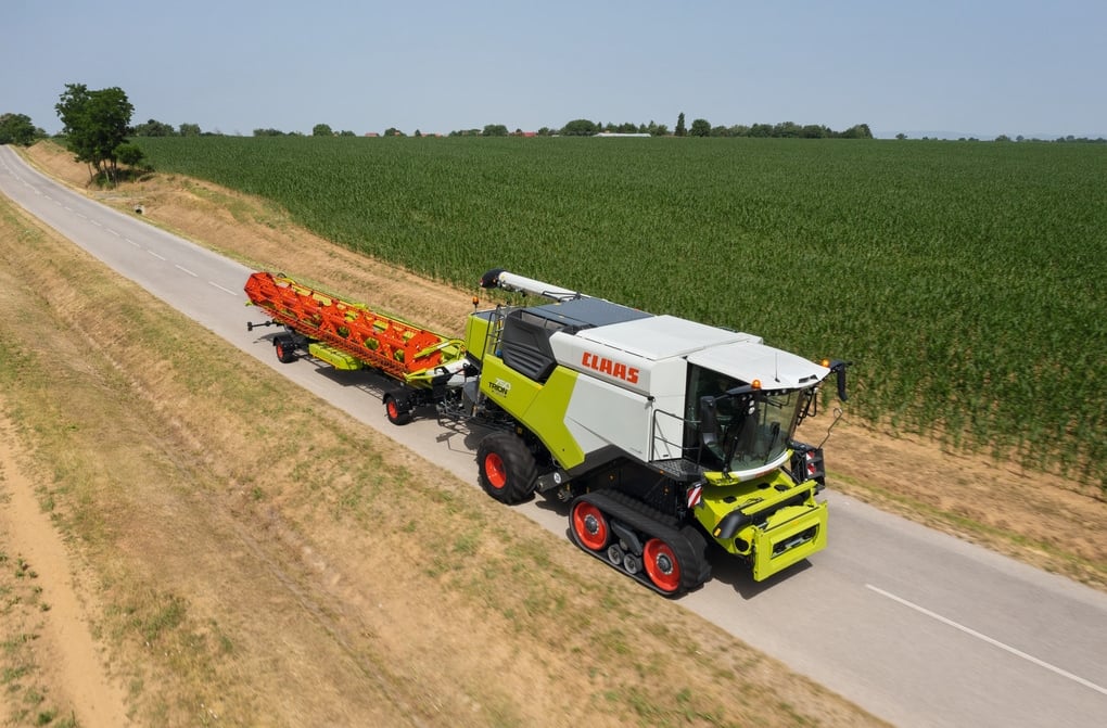 Claas Trion 750 Terra Trac Technische Daten, Datenblätter (2022-2025 ...