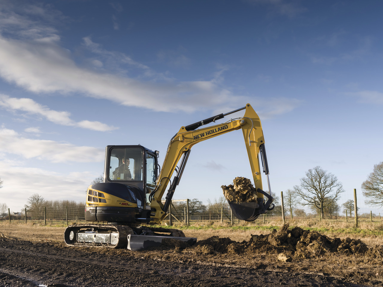 New Holland E50B SR Bagger Technische Daten (2011 - 2015) | Bagger ...